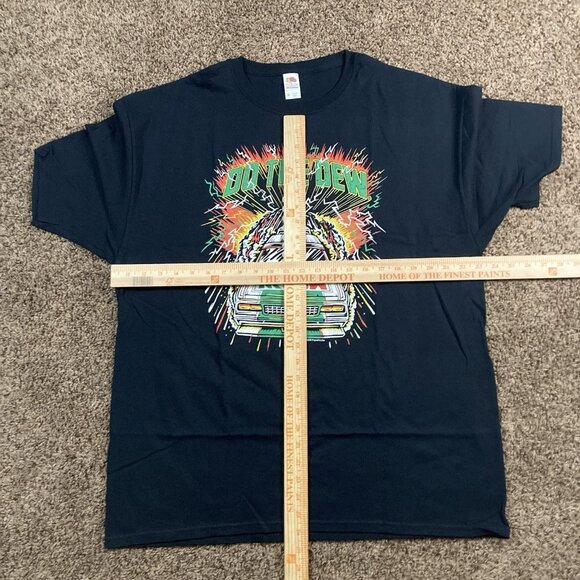 MOUNTAIN DEW SODA RACE CAR RACING DO THE DEW T-Shirt Mens NWT - Picture 8 of 8